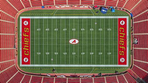 Kansas City Chiefs Using Original Arrowhead Stadium Field Design ...