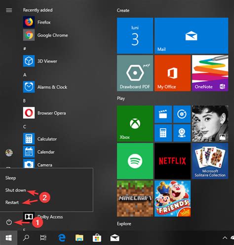 How to shut down or restart Windows 10 laptops, tablets, and PCs (10 ...