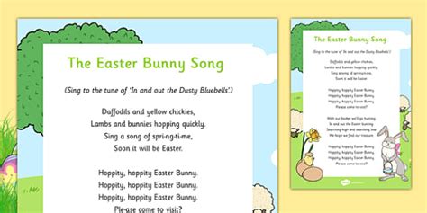 The Easter Bunny Rabbit Song | Pre-Primary (teacher made)