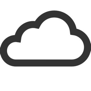 Cloud Icon, Transparent Cloud.PNG Images & Vector - FreeIconsPNG