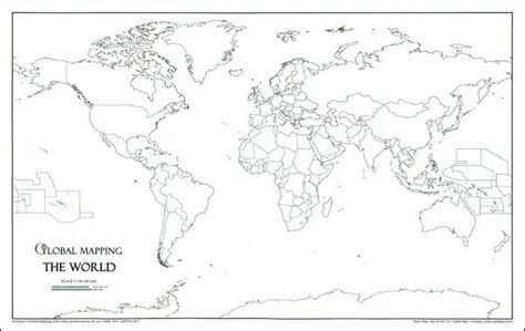 A4+Size+World+Map+Outline | World map printable, World map outline ...