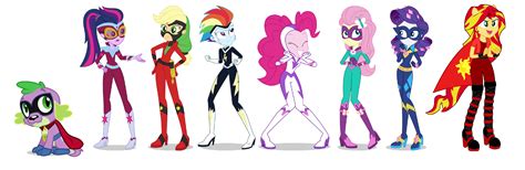 Equestria Girls Power Ponies by Meaing2003 on DeviantArt