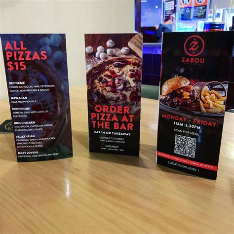 Check out our table talkers! Scan the... - Club York Sydney