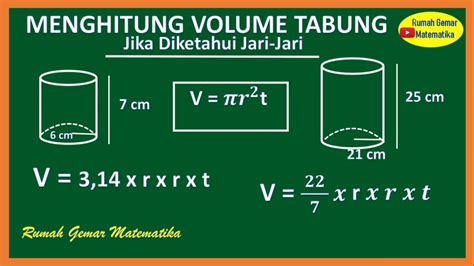 Cara Menghitung Volume Tabung Dengan Rumus Yang Tepat | The Best Porn ...