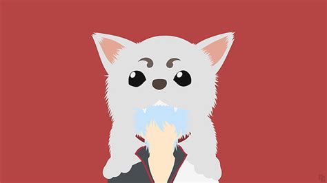 HD wallpaper: Anime, Gintama, Gintoki Sakata, Sadaharu (Gintama ...