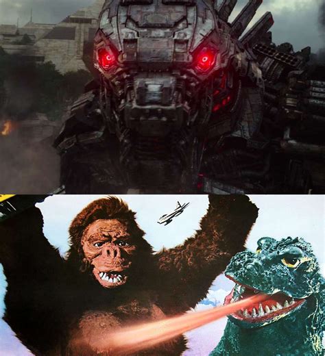 Godzilla and King Kong 1962 vs Mechagodzilla 2021 by MnstrFrc on DeviantArt