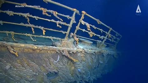 Newly captured video details deterioration of Titanic wreckage - ABC7 ...