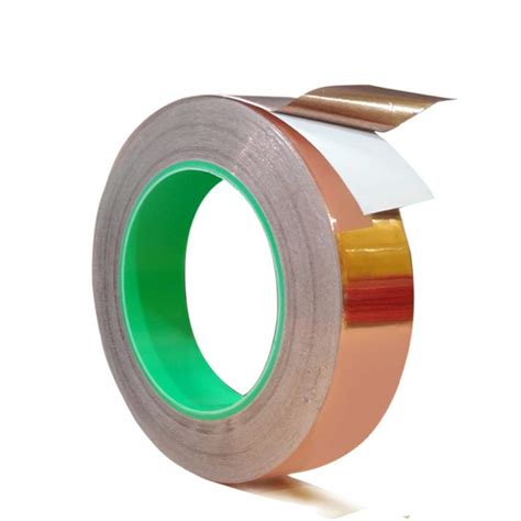 Copper Tape with Conductive Adhesive 0.08MM, 20MM, 50M | Widaco