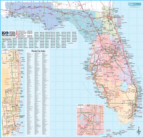 Florida Tourist Map - Printable Maps