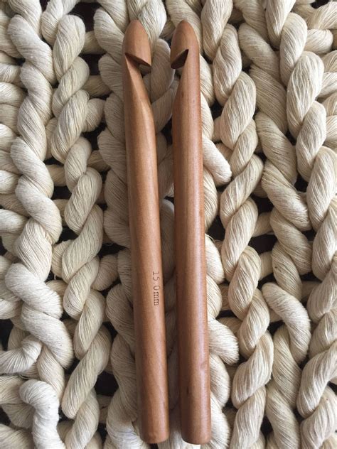 15mm crochet hook Jumbo crochet hook for chunky yarn Large | Etsy