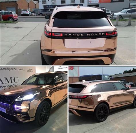 Rose Gold Range Rover | Gold car, Range rover, Rose gold car