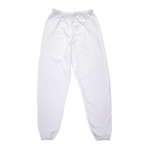 Adult White Sweatpants Small | Tie Dye Your Summer