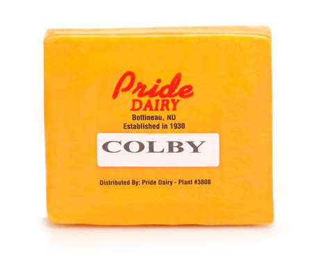 Colby Cheese – Pride Dairy