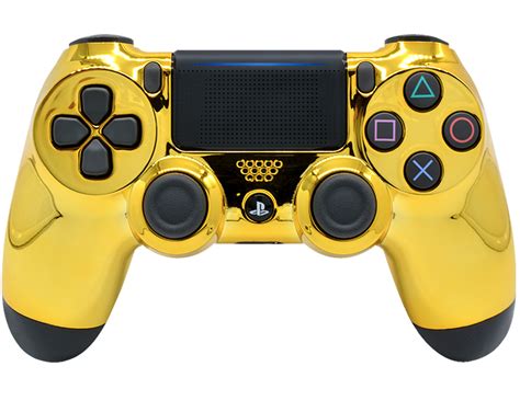 "GOLD" PS4 PRO CUSTOM MODDED CONTROLLER - ModdedZone