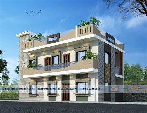 3D Elevation Design | Architect for Modern House Elevation Design Indore