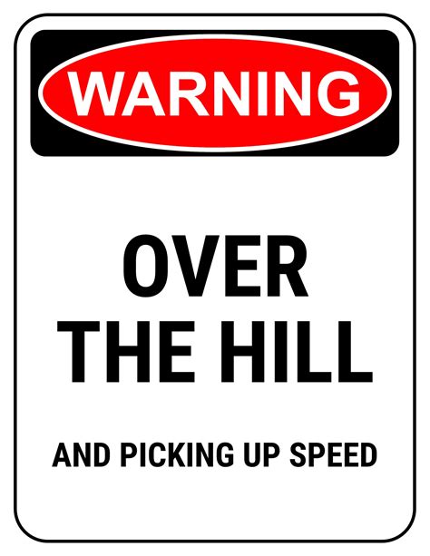 Funny Safety Signs to Download and Print