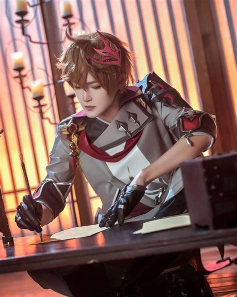 Genshin Impact Childe Cosplay | Best cosplay, Cosplay, Male cosplay