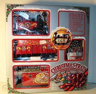 LGB G SCALE CHRISTMAS TRAIN SET 72554. EX. CONDITION. COMPLETE WITH ...