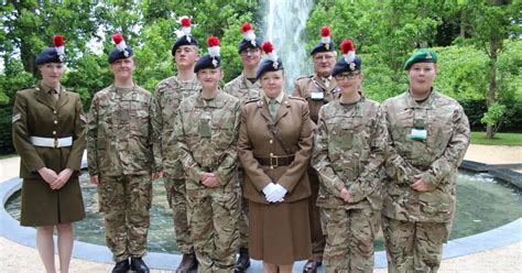 Duchess of Northumberland presents Berwick Army cadets with prestigious ...