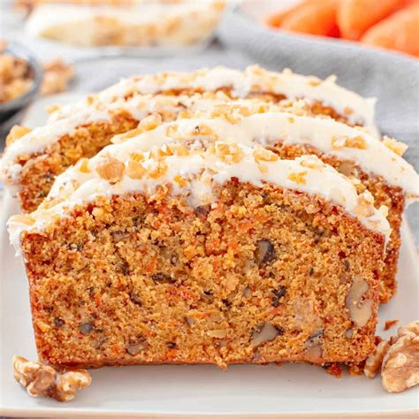 Carrot Cake Loaf - The Country Cook