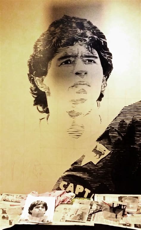 14/08 Diego Maradona Mural - ArtsyDaphy.com