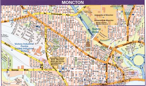 Moncton City Hospital Map