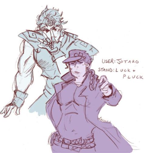 His Stand Luck & Pluck | JoJo's Bizarre Adventure | Jojo's bizarre ...