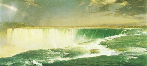 Niagara Falls scenery Hudson River Frederic Edwin Church Painting in ...