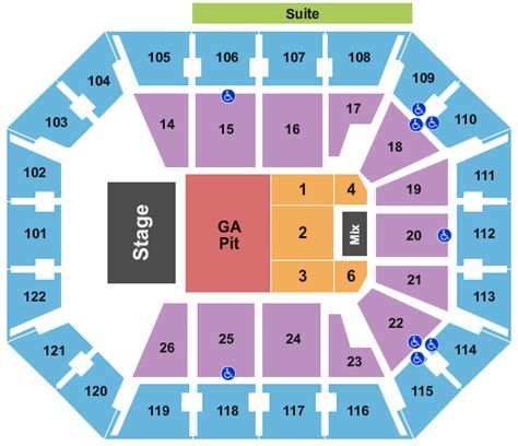 Mohegan Sun Arena Floor Seating Chart | Floor Roma