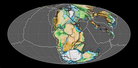 New animation shows a billion years of continental drift - Big Think