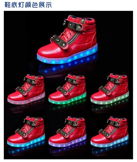 Pin on LED shoes