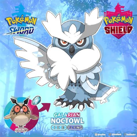 Galarian Noctowl by SoullianArt | Pokemon, Pokemon pokedex, Pokémon species