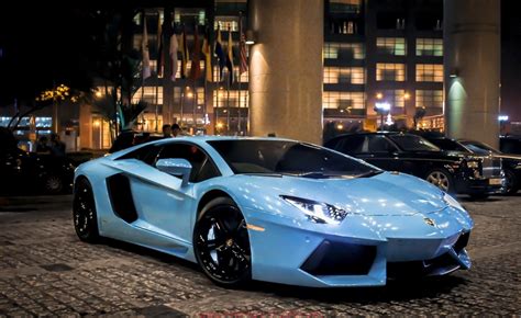 awesome lamborghini aventador blue wallpaper image hd Lamborghini ...