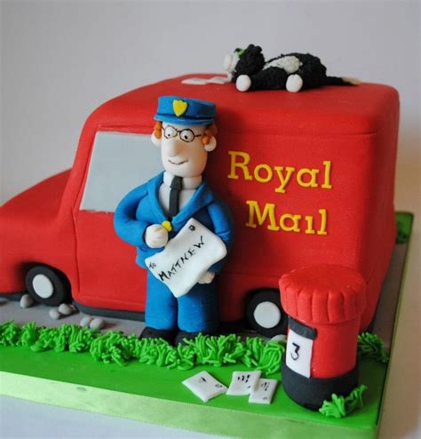 Pin by Haley Farnsworth on Cakes | Postman pat cake, Childrens birthday ...