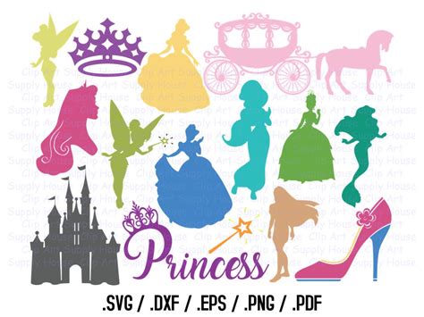 Cricut Princess Svg