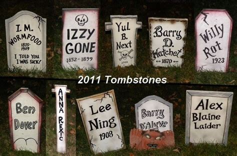 Creepy Halloween Tombstone Names - 216 Tech