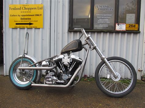 Frisco style Harley Big twin Chassis built for Phil Piper Choppershack ...