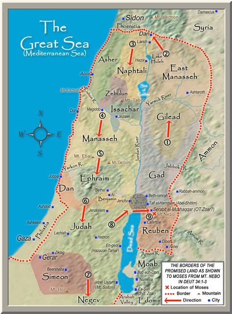 The Land Of Promise: A Glimpse Into The Geography Of Biblical Israel ...