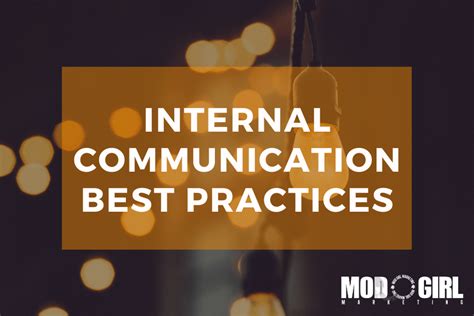 Internal Communication Best Practices