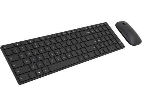 Microsoft Designer Bluetooth Desktop Keyboard and Mouse - Black. Utra ...