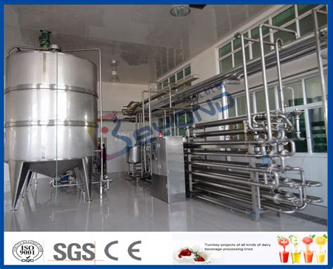 Aseptic Procedure Milk Pasteurization Equipment For Milk Processing Plant