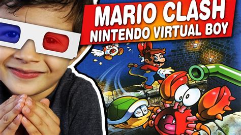 MARIO CLASH - Nintendo Virtual Boy - Gameplay Comentado em Português ...