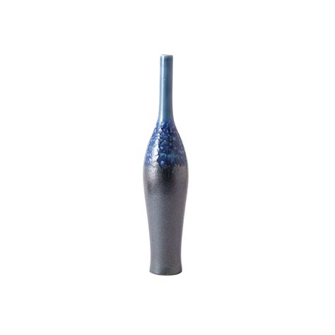 Global Views Blue Ceramic Floor Vase & Reviews | Wayfair