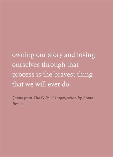 Quote from The Gifts of Imperfection by Brene Brown | The gift of ...