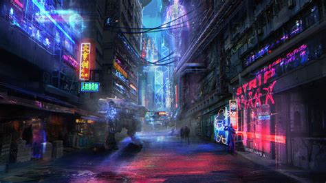 Cyberpunk Red Light District | Ciudad futurista, Fondos de pantalla en ...