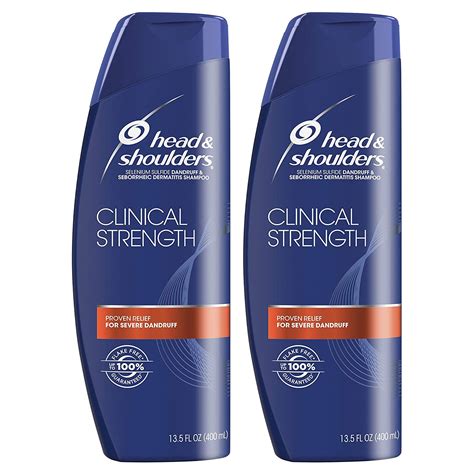 Head and Shoulders Clinical Strength Dandruff and Seborrheic Dermatitis ...