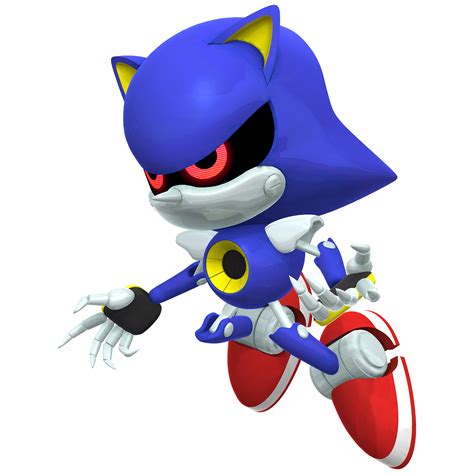 Classic Metal Sonic (Generations-style) Render by JoeTEStrikesBack on ...