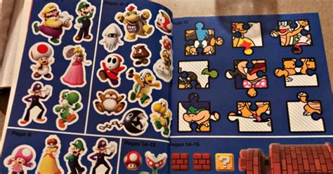 Nintendo Super Mario Official Sticker Book Only $6.29 (Regularly $13)