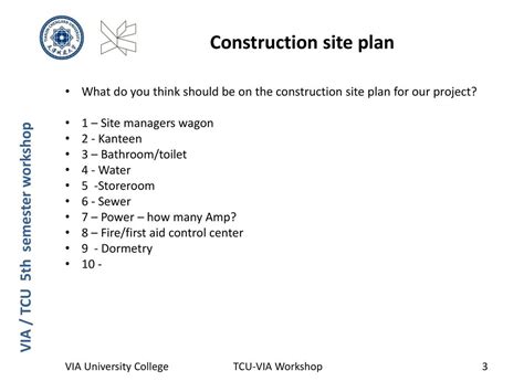 Construction site plan - ppt download