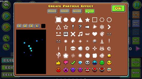 Geometry Dash 2.2 Particle Editor • Game Solver